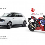 「新型EVの「Honda e」と大型スーパースポーツバイク「CBR1000RR-R FIREBLADE」が「2020年レッド・ドット」のプロダクトデザイン賞を受賞」の1枚目の画像ギャラリーへのリンク