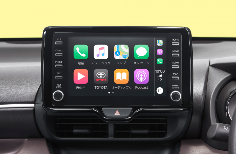 「トヨタのディスプレイオーディオが「Apple CarPlay」「Android Auto」に標準対応」の1枚目の画像