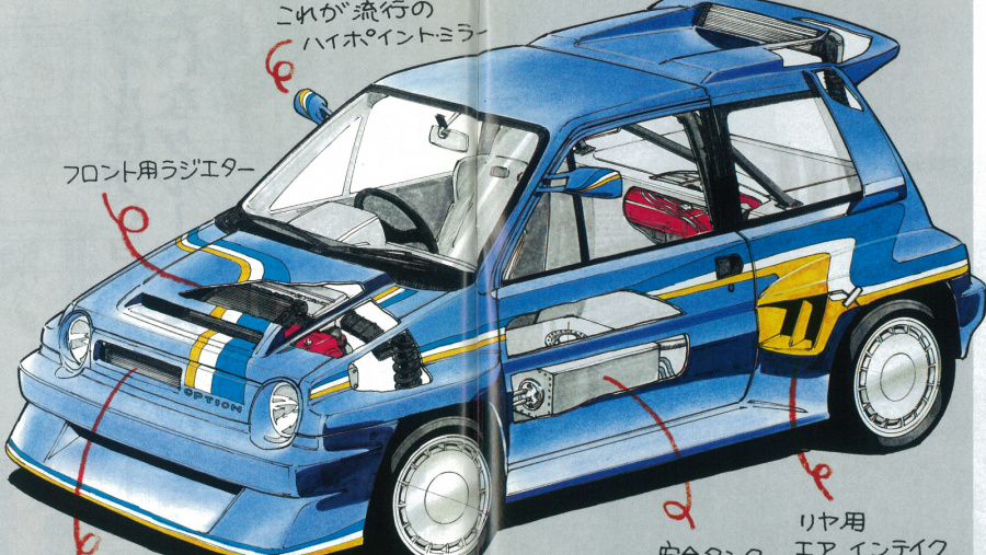 Optツインエンジン シティ4wd化計画のベース車は ノバ製作のシティミッド Option 1986年10月号より Clicccar Com