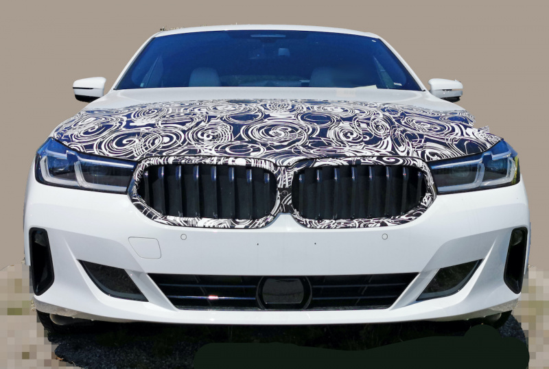 「公開直前！BMW 6シリーズGT、初の大幅改良へ…フルヌード激写」の2枚目の画像