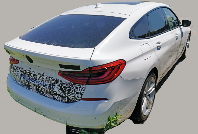 「公開直前！BMW 6シリーズGT、初の大幅改良へ…フルヌード激写」の4枚目の画像