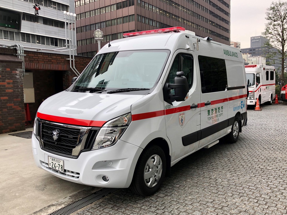 日本初のev救急車が東京消防庁の デイタイム救急隊 に向け日産自動車から納車 2ページ目 2ページ中 Clicccar Com