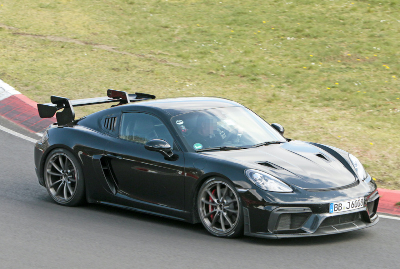 「911 GT3をも追い詰める!?　ポルシェ・ケイマン GT4RSは最大500馬力発揮か？」の4枚目の画像