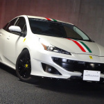 トヨタ・プリウスにフェラーリ仕様!?　山口県のチューナー「Albermo」が最新カスタムを発売 - Toyota-Prius-Ferrari-1