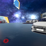 VR空間でアウディの最新モデルを試乗しにいってみた！ - VRChat VIRTUALMARKET Audi e-tron Sportback (1)