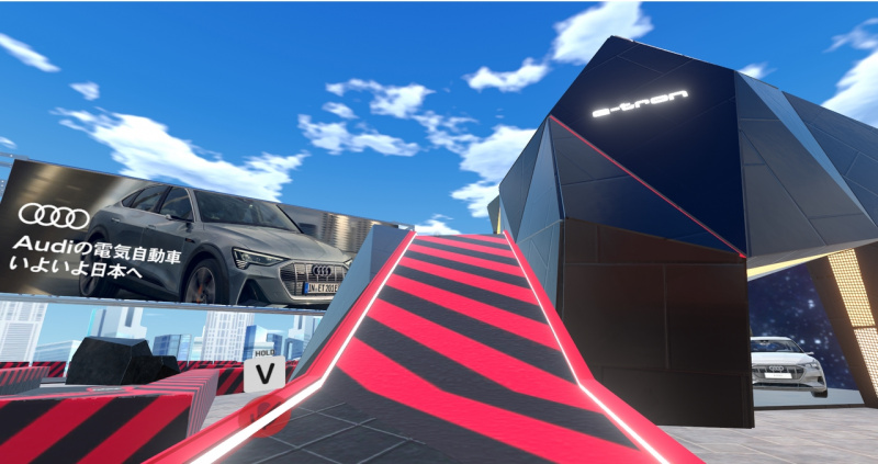 「VR空間でアウディの最新モデルを試乗しにいってみた！」の3枚目の画像