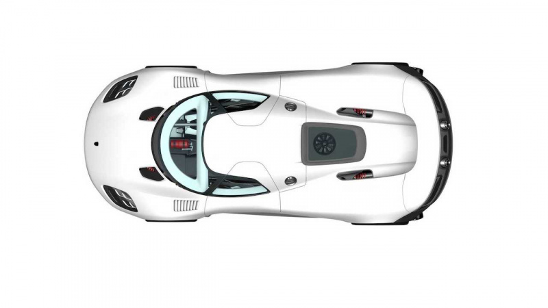 「「918」後継モデルか？　ポルシェが謎のハイパーカーを特許申請」の3枚目の画像
