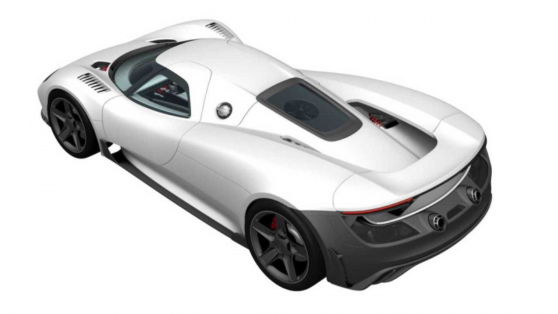 「「918」後継モデルか？　ポルシェが謎のハイパーカーを特許申請」の4枚目の画像