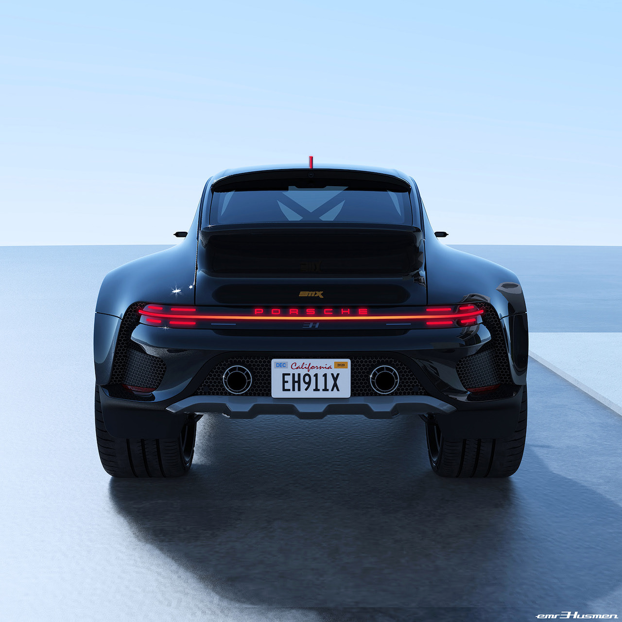 ポルシェのハードオフローダー 911xを予想 デザインベースは最後の空冷911 Clicccar Com