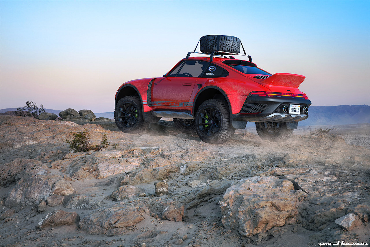 ポルシェのハードオフローダー 911xを予想 デザインベースは最後の空冷911 Clicccar Com