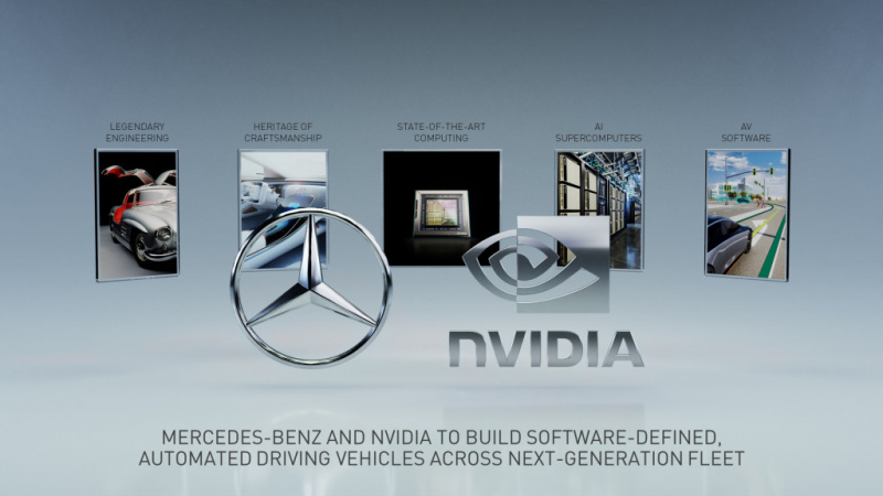 「メルセデス・ベンツがNVIDIAと自動運転技術を共同開発。2024年より市販車に搭載」の4枚目の画像