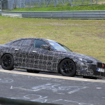 プロトタイプがニュル登場！　新型・BMW 4シリーズ、ラグジュアリーな5ドア「グランクーペ」設定へ - Spy-Photo
