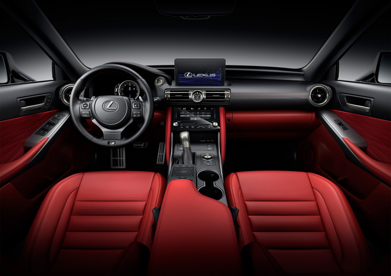 「新型レクサスISには最新の車載インフォテイメント、先進安全装備が搭載」の3枚目の画像
