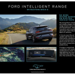 マスタング初のEV「フォード・マスタング マッハE」は、クラウド上で航続距離を正確に予測できる!? - Ford Intelligent Range