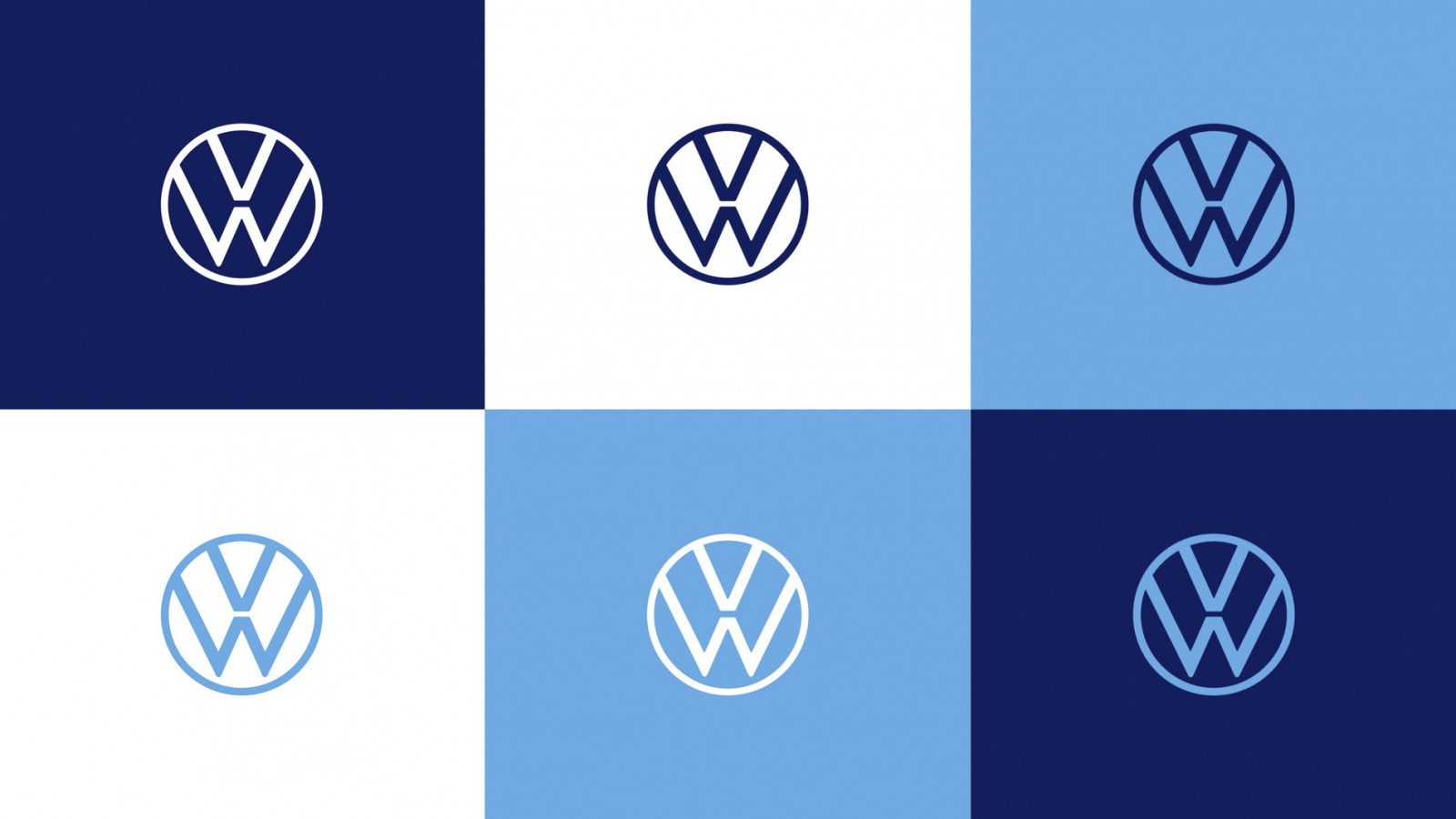 Vw Brand Design Logo 0616 2 画像 フォルクスワーゲンがデジタル時代にマッチする新ブランドデザイン 新ブランドロゴに変身 Clicccar Com
