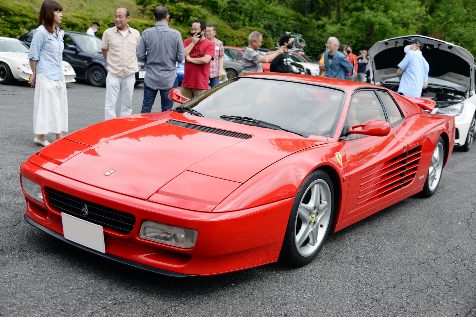 Ferrari308gts02 画像 フェラーリ ランボルギーニ ロータス エスプリ フラッと立ち寄れるミーティングにスーパーカーが大集結 ダムサンデー 草木 Vol 1 Clicccar Com