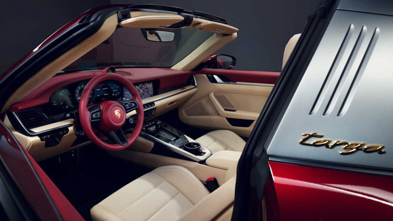 「新型ポルシェ 911 タルガに「ヘリテージ エディション」が設定。50〜60年代のポルシェにオマージュ」の7枚目の画像