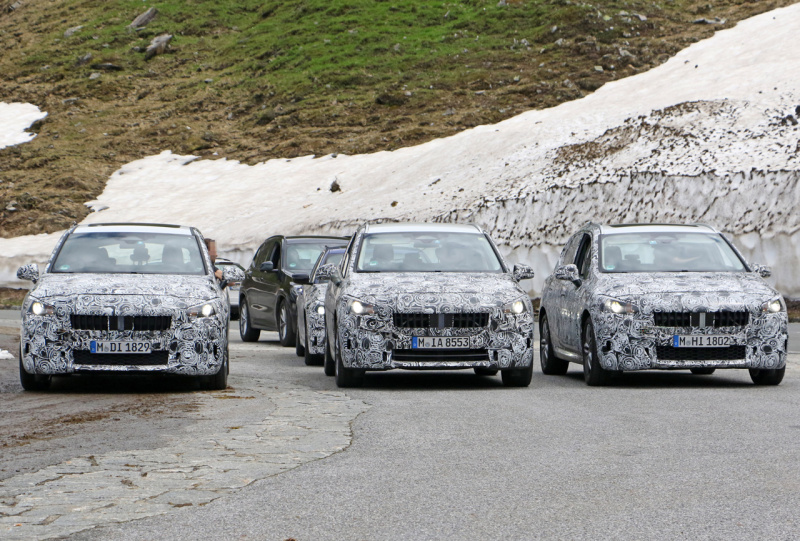 「BMW 2シリーズ アクティブツアラー次期型、巨大湾曲ディスプレイを激写」の9枚目の画像
