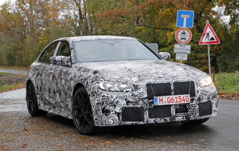 「新型BMW M3が公式リーク！　ニュルブルクリンクで高速テストを開始」の2枚目の画像