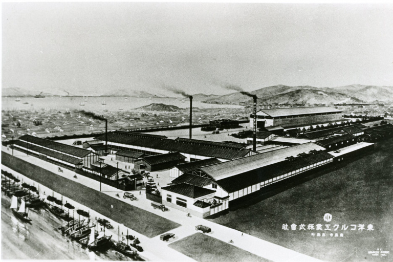 1920年（大正9）年当時の東洋コルク工業。