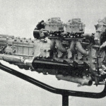 量産初ロータリーエンジン搭載の「コスモスポーツ」登場【マツダ100年史・第14回・第4章 その4】 - 単室容積400cc 4ローターの試作ロータリーエンジン。