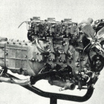 量産初ロータリーエンジン搭載の「コスモスポーツ」登場【マツダ100年史・第14回・第4章 その4】 - 単室容積400cc 3ローターの試作ロータリーエンジン。