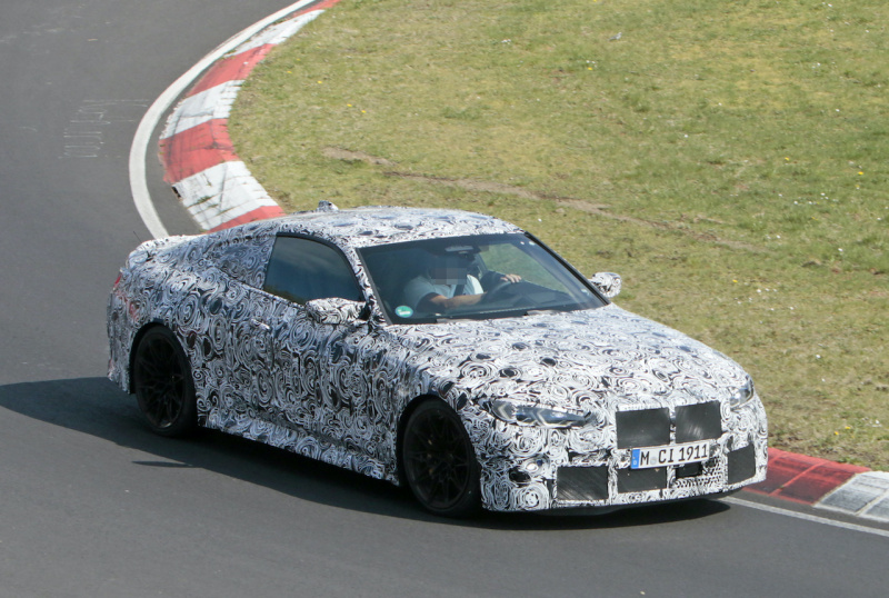 「「ミニM8」が姿を現す。BMW M3の市販型プロトタイプをキャッチ」の8枚目の画像