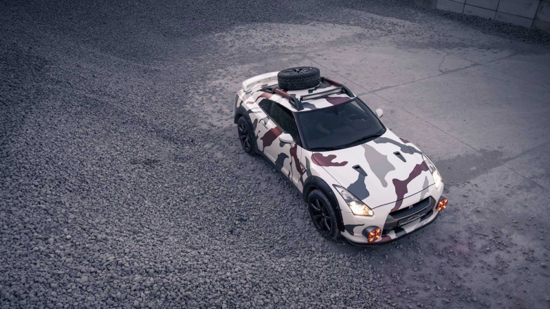 「日産・GT-Rがオフローダーに!?　オランダから最新カスタム登場！」の2枚目の画像