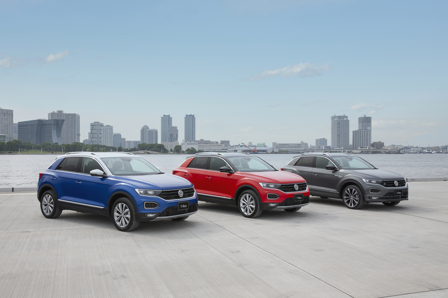フォルクスワーゲン T Rocが発売開始 ゴルフ級のボディサイズを持つ新型suv 新車 Clicccar Com