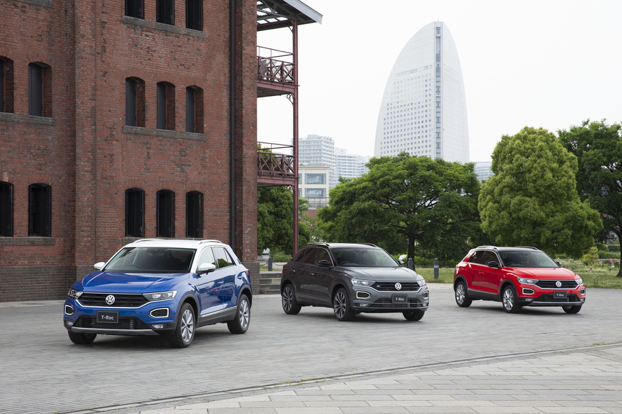 フォルクスワーゲン T Rocが発売開始 ゴルフ級のボディサイズを持つ新型suv 新車 Clicccar Com