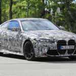 BMW M4に460馬力のエントリーモデル「ピュア」が設定!? - Spy shot of secretly tested future car