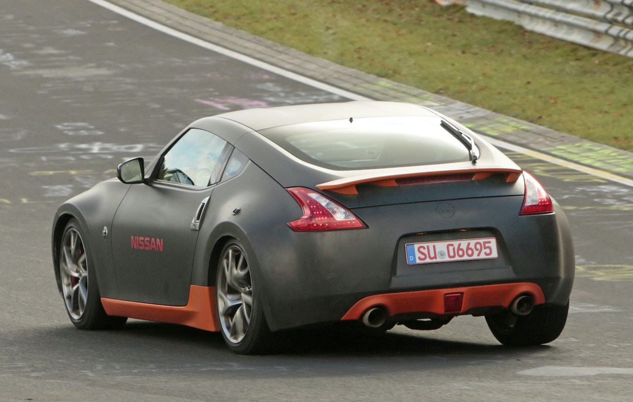 Nissan 370 Z mule 12 画像｜日産フェアレディZ次期型の新情報！ EV