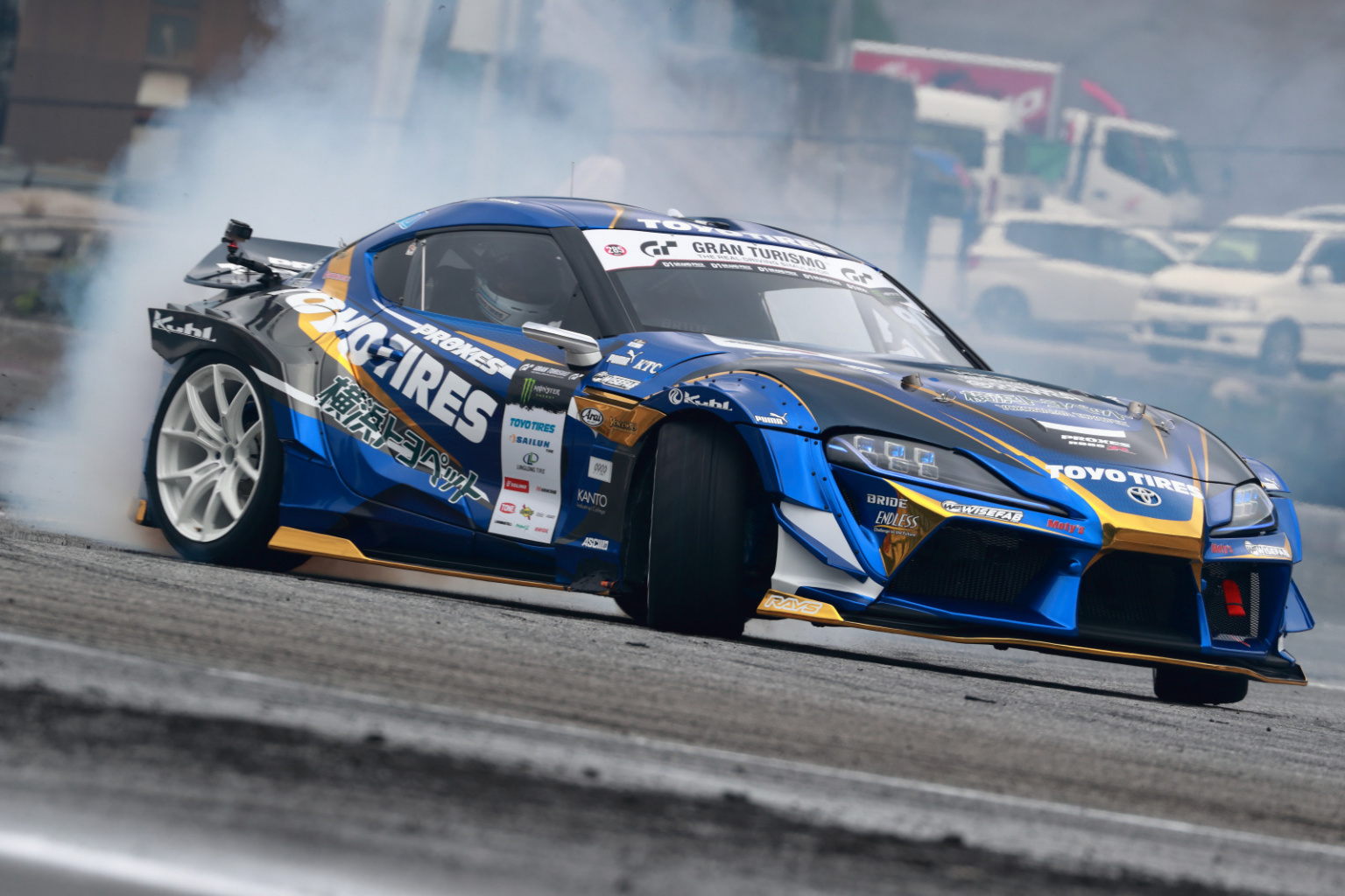 D1_SUPRA_006 画像｜GRスープラ同士のアツい戦い！ D1GPに参戦するGRスープラたち【D1GP 2020】 | clicccar.com