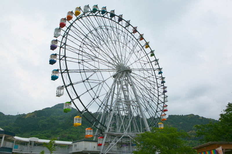 「【高速サービスエリア ドッグラン 東海】東名・EXPASA富士川（上り）は遊園地のように有料でワンちゃんと一緒に観覧車に乗れる」の9枚目の画像