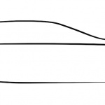 ロールス・ロイスが新型ゴーストのスケッチを公開 - Final 3-line drawings_RR21