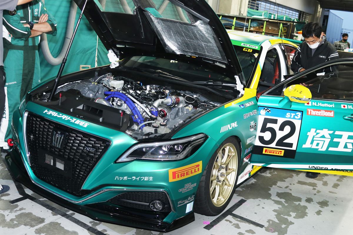 St Crown 010 画像 スーパー耐久にクラウンが参戦 2リッターターボでst 3クラスに挑む スーパー耐久 富士公式テスト Clicccar Com