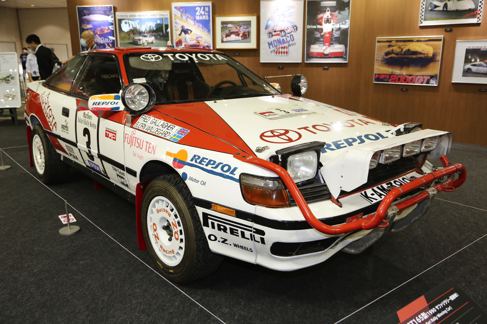 TOYOTA 初代 セリカ ラリー仕様 ポスター TOYOTA 初代 セリカ ラリー仕様 ポスター