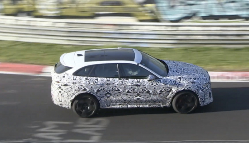 「BMW製V8サウンドか？ ジャガー最強SUV「F-Pace SVR」改良型、ニュルで高速テスト！」の3枚目の画像