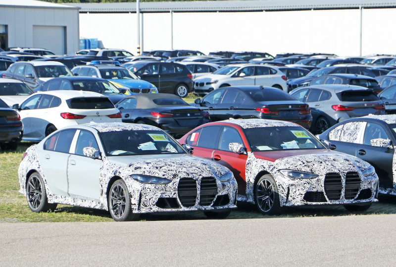 「新型BMW M3の高性能コンペティションモデルをスクープ！」の16枚目の画像