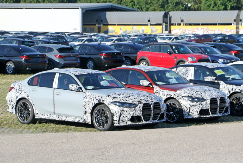 「新型BMW M3の高性能コンペティションモデルをスクープ！」の18枚目の画像