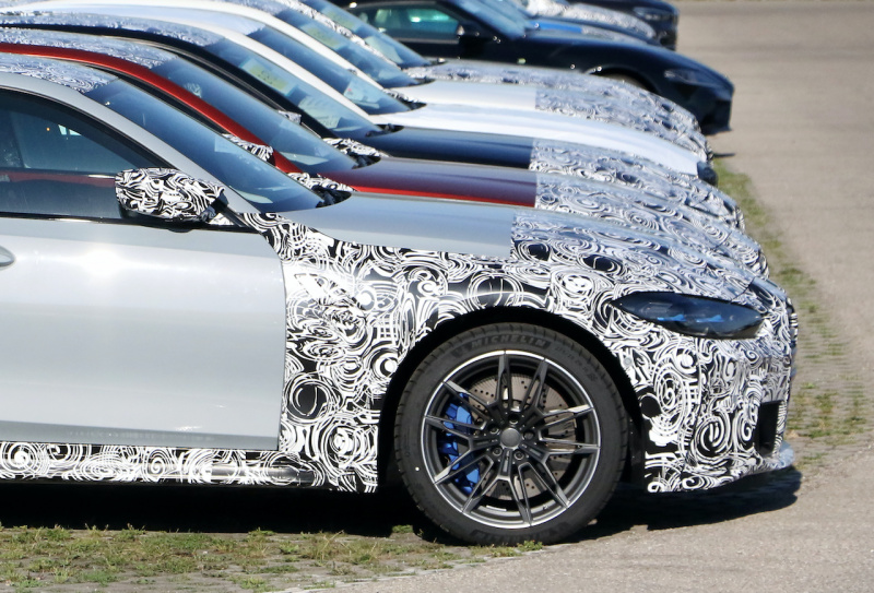 「新型BMW M3の高性能コンペティションモデルをスクープ！」の3枚目の画像