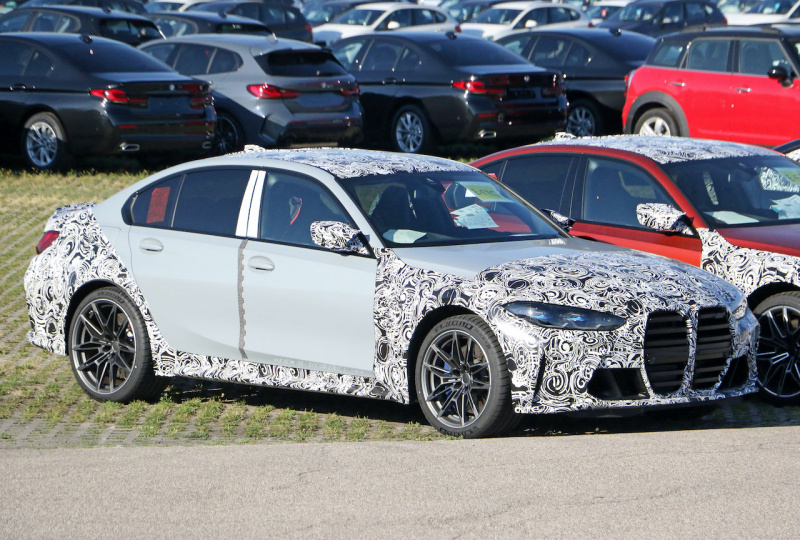 「新型BMW M3の高性能コンペティションモデルをスクープ！」の5枚目の画像