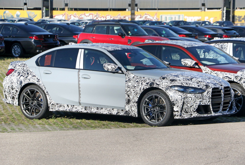 「新型BMW M3の高性能コンペティションモデルをスクープ！」の6枚目の画像