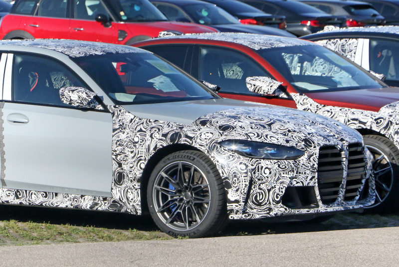 「新型BMW M3の高性能コンペティションモデルをスクープ！」の7枚目の画像