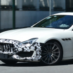 新ノーズ採用！ マセラティ クアトロポルテ改良型、目玉は48Vマイルドハイブリッド - Maserati QP facelift 4