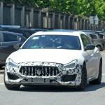 新ノーズ採用！ マセラティ クアトロポルテ改良型、目玉は48Vマイルドハイブリッド - Maserati QP facelift 6