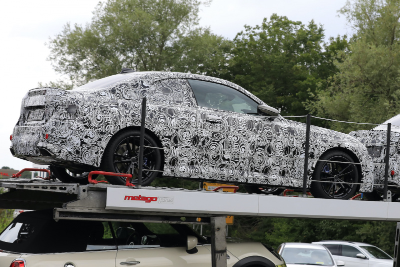 「GRスープラがライバル!?　BMW 2シリーズ クーペ「M」開発車両を初スクープ」の7枚目の画像