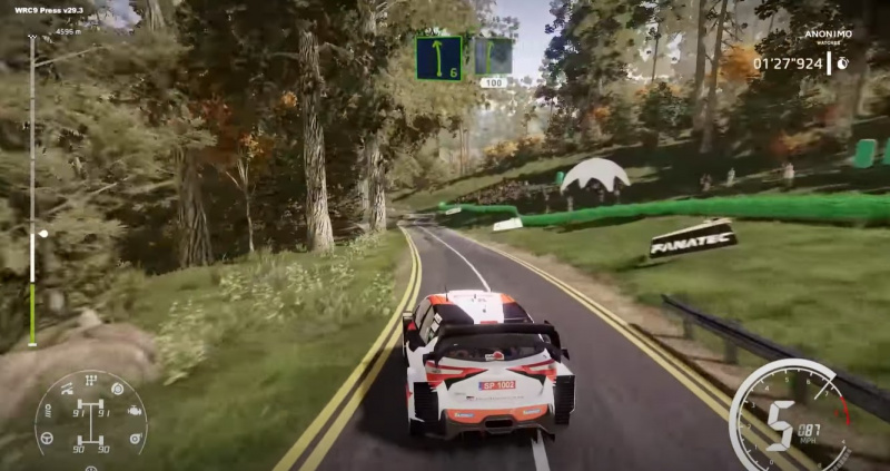 「一足先にラリージャパンを攻めてみませんか？　WRC公式ゲーム『WRC 9』注目のステージ映像が公開！」の6枚目の画像