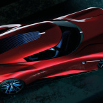トヨタ2000GT＋GRスープラをミックス！「H2＋コンセプト」は夢のスーパーカーだ - Toyota-H2-Concept-13