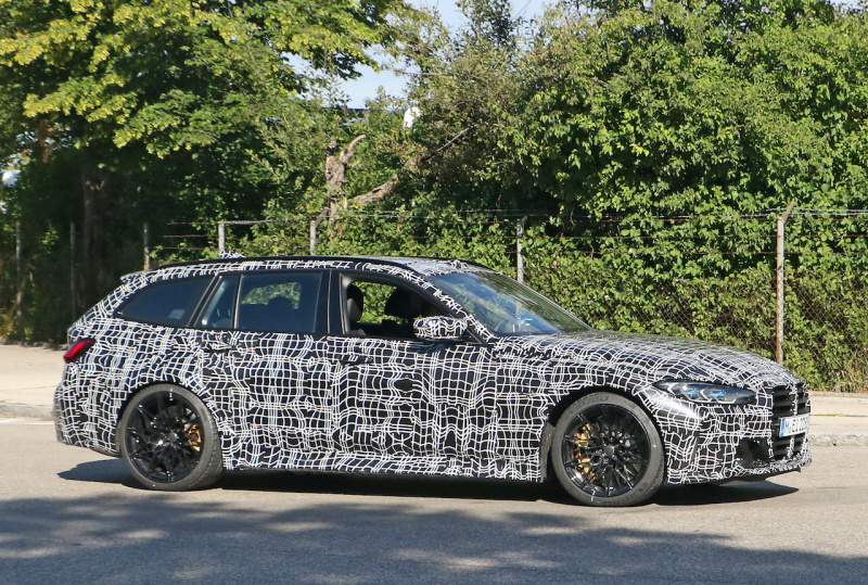 「ついに実車をスクープ！　新型BMW M3 ツーリングのプロトタイプをキャッチ」の9枚目の画像